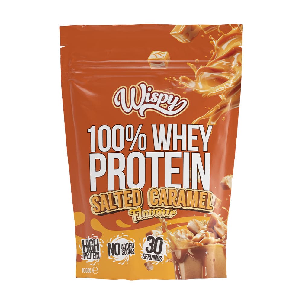 Wispy Salted Caramel - 1000g – Wispy förpackning