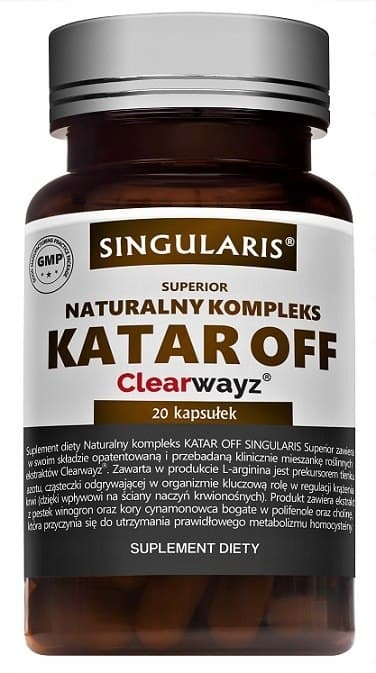 Singularis Katar Off 20 kapslar – Singularis förpackning