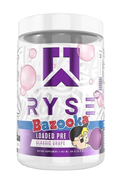 Ryse - Loaded Pre - Fórmula pre-entrenamiento 325mg cafeína – Ryse empaque