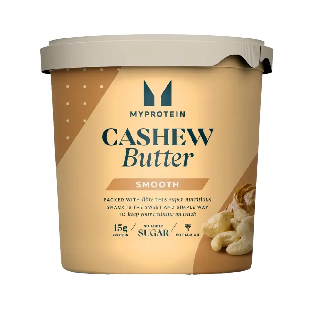 Myprotein Natural Cashew Butter – Myprotein förpackning