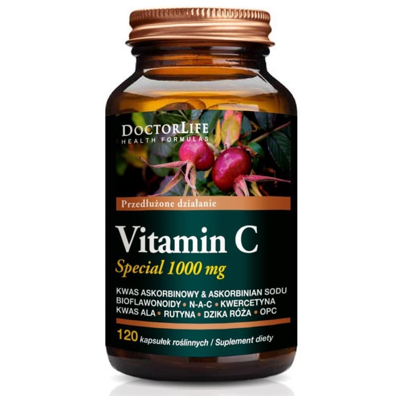 Doctor Life Vitamin C 1000 mg Special 120 kapslar – Doctor Life confezione