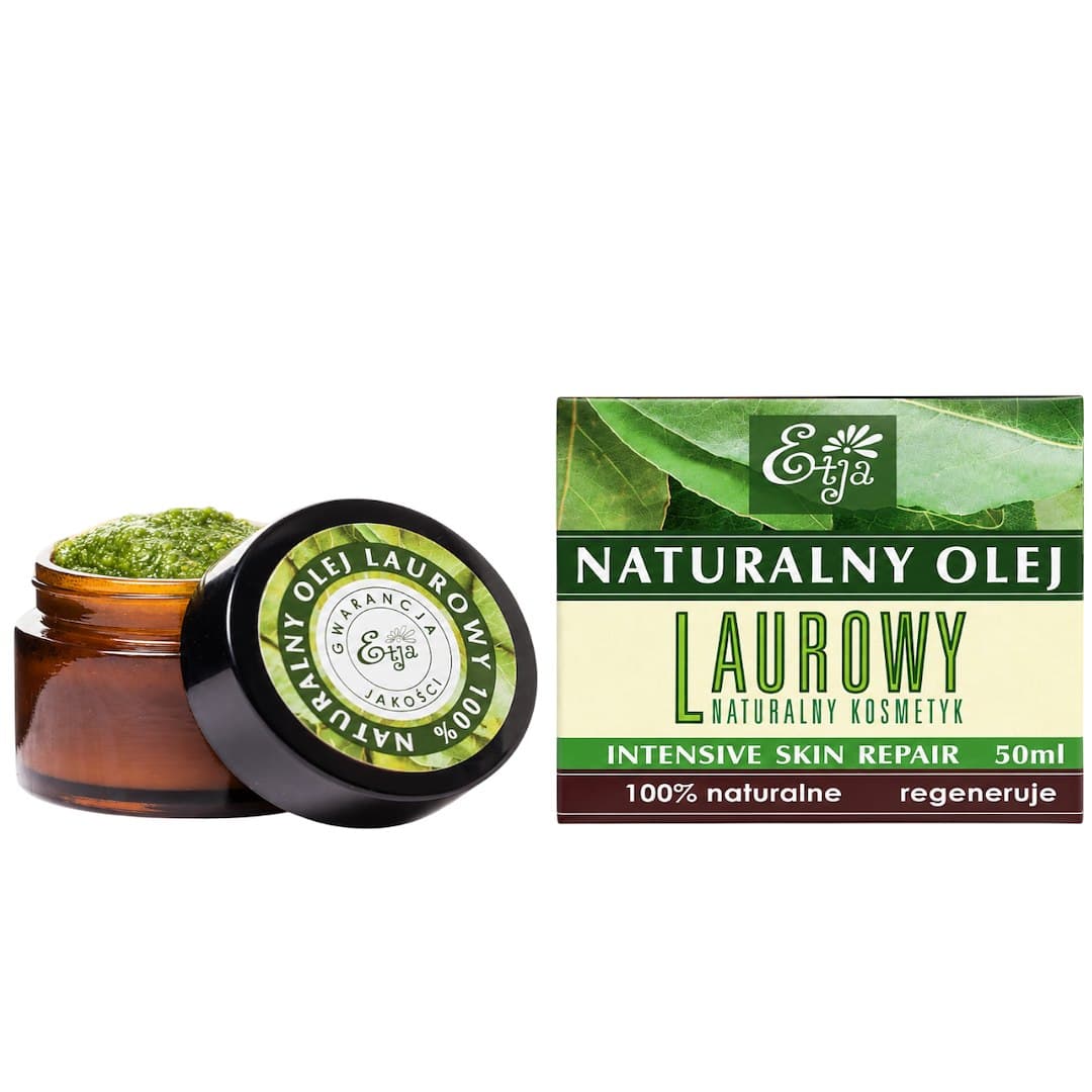 Etja - Laurel Oil - 50ml – Etja förpackning