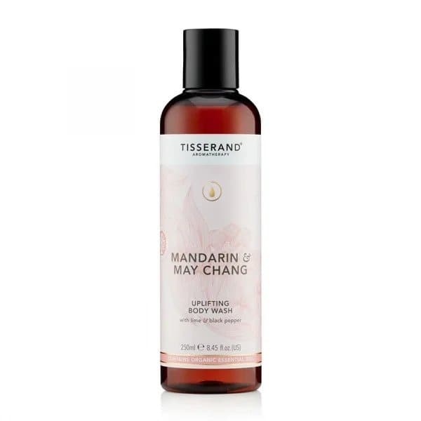 Tisserand Aromatherapy - Mandarin & May Chang Uplifting Body Wash – Tisserand Aromatherapy förpackning