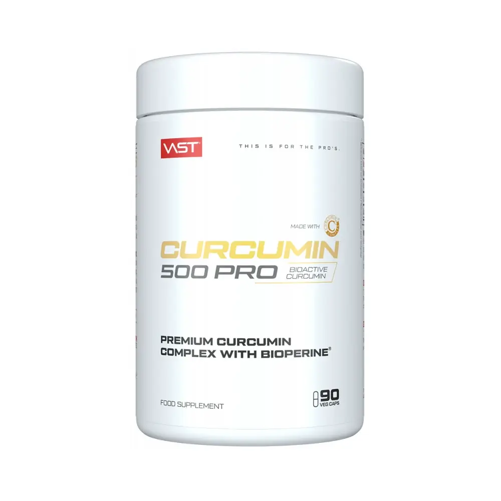Vast Curcumin 500 Pro - Unflavoured - 90 Vcaps – VAST förpackning