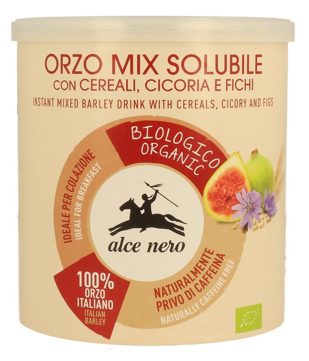 Alce Nero Kawa Zbożowa Instant med Cikoria och Fikon EKO 125 g