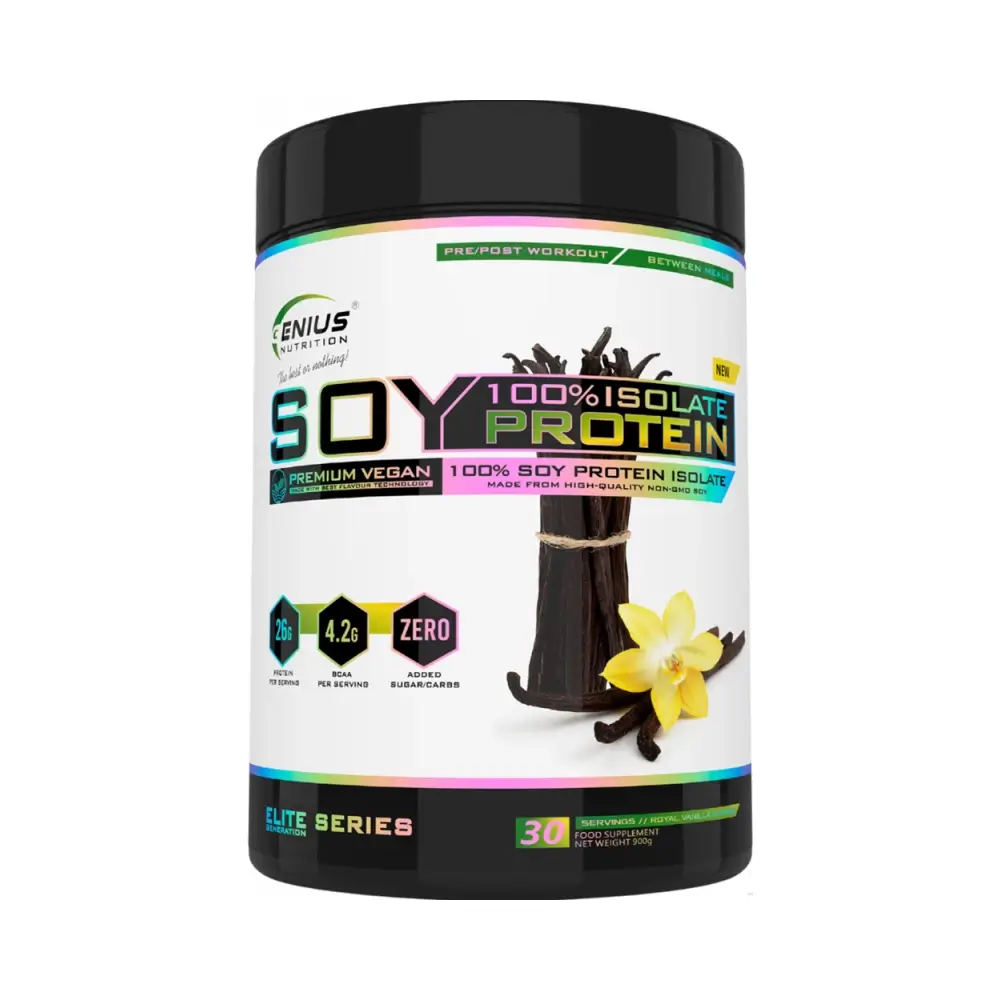 Genius Nutrition - 100% Sojaproteinisolat – Genius Nutrition Verpackung