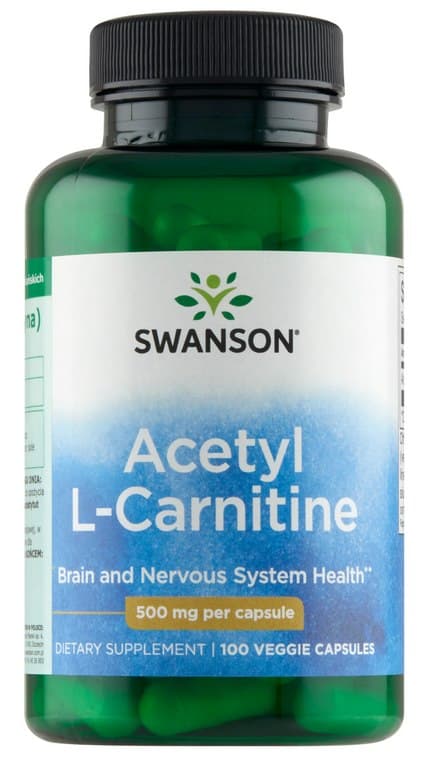 Swanson - Acetyl L-Carnitine - 100 Vcaps
