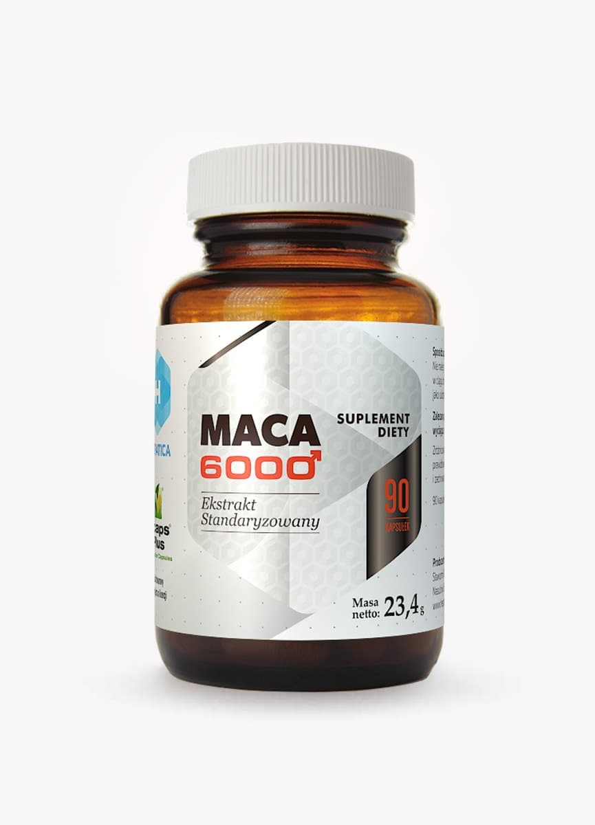 Hepatica Maca 6000 - 90 kapslar – Hepatica förpackning