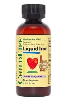 Child Life - Liquid Iron - 118ml – Child Life förpackning