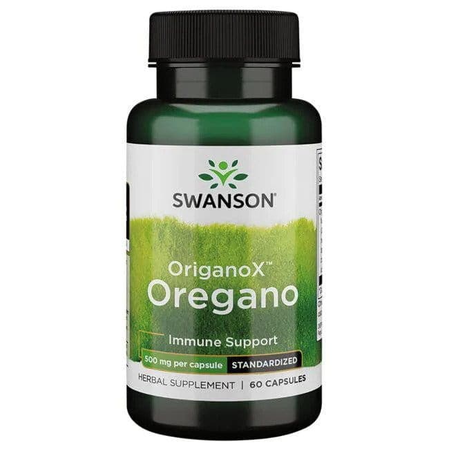 Swanson OriganoX Oregano 500 mg 60 Kapseln – Swanson packaging