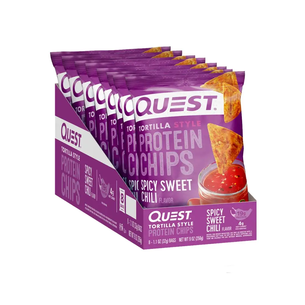 Quest Nutrition Protein Tortilla Chips – Quest Nutrition förpackning