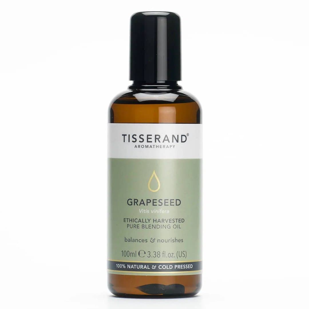 Tisserand - Grapeseed Oil - Ethically Harvested Pure Blending Oil – Tisserand Aromatherapy förpackning