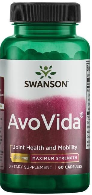 Swanson - AvoVida - Joint Health and Mobility, 60 capsules – Swanson emballage