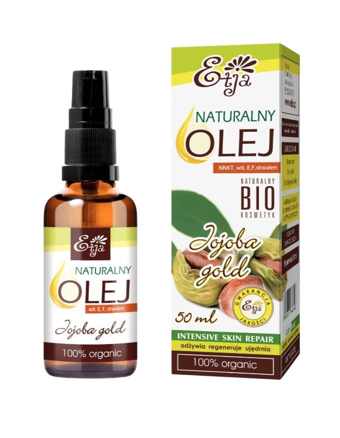 Etja - Natural Oil Jojoba Gold - 50ml – Etja förpackning