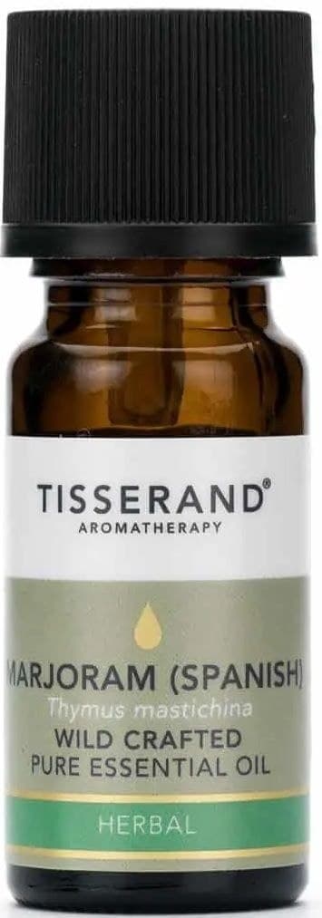 Tisserand Spansk Mejram - Ren Eterisk Olja 9ml – Tisserand Aromatherapy förpackning