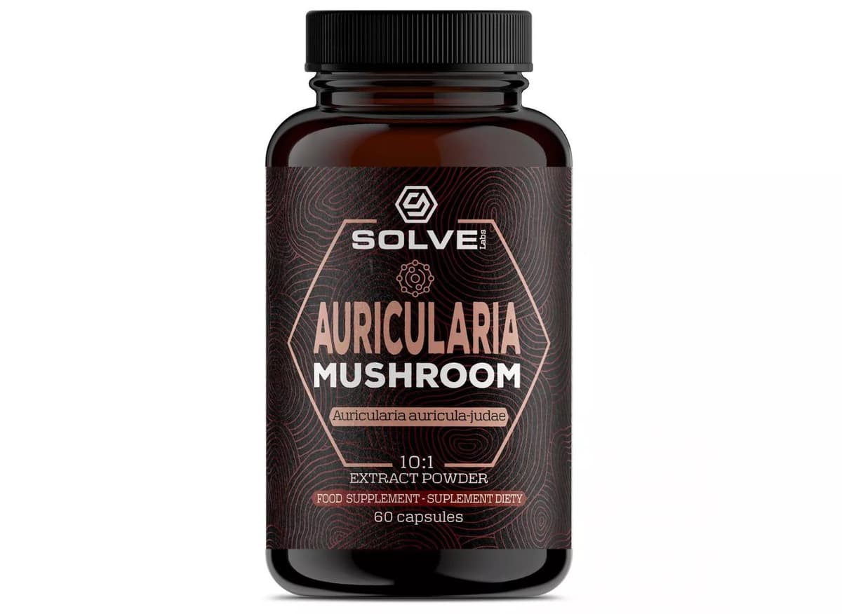 SOLVE Labs - Auricularia-Pilz - Immunsystem-Unterstützung – SOLVE Labs packaging