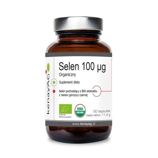 Kenay Organic Selenium - 60 Kapslar – Kenay förpackning