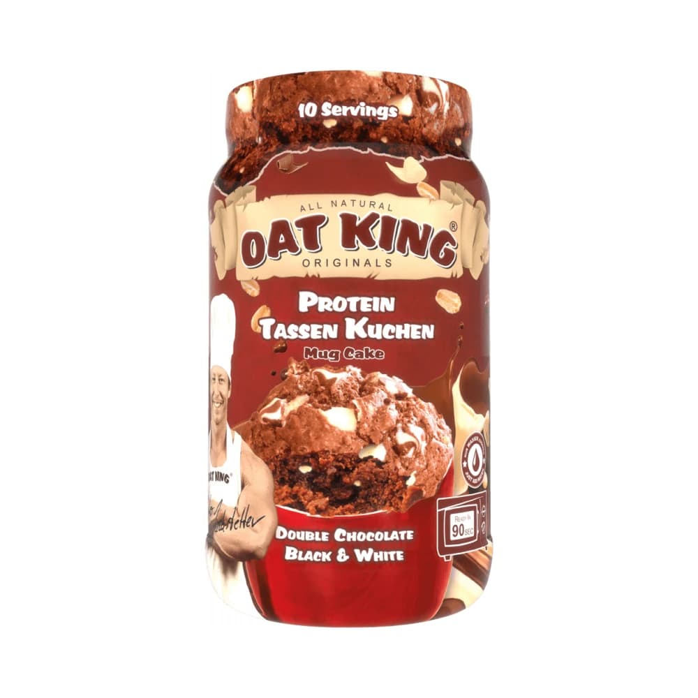 Oat King - Mug Cake - Double Chocolate Black & White