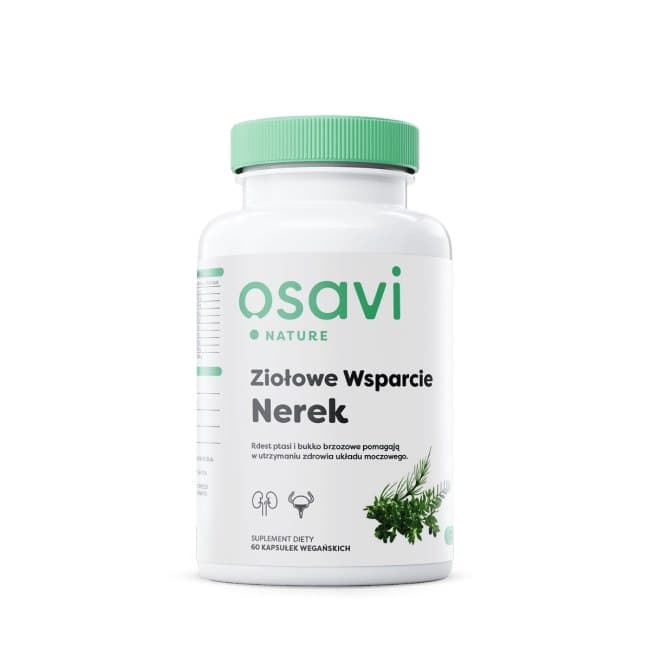 Osavi Herbal Kidney Support 60 Vcaps – Osavi Nature förpackning