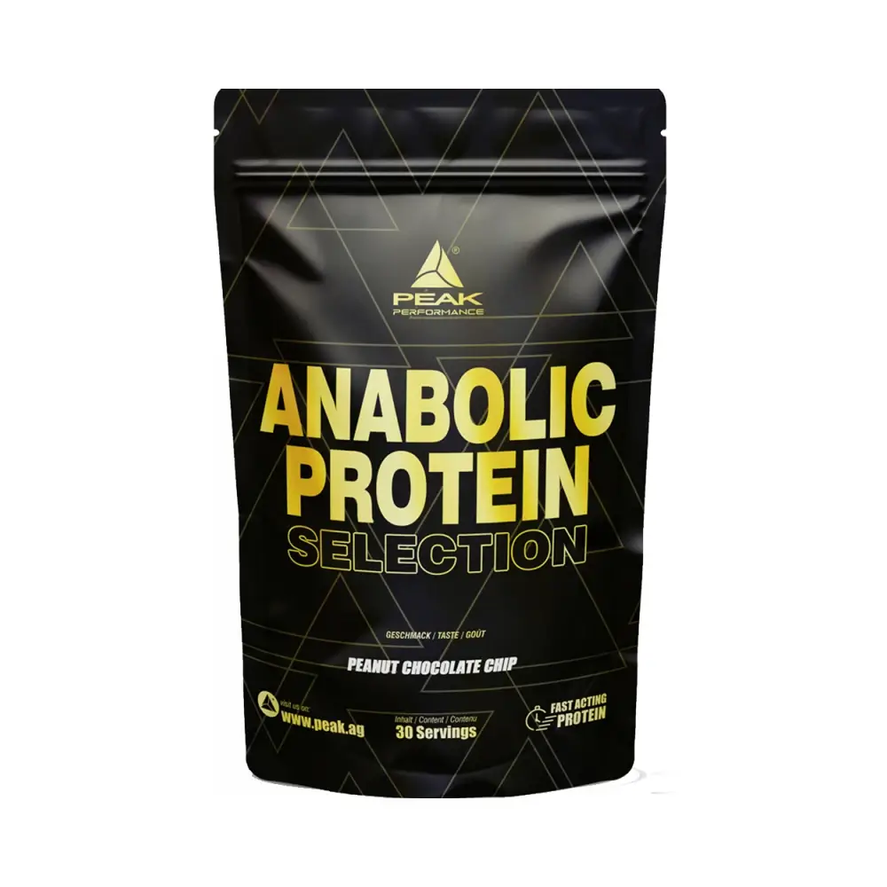 Peak Performance Anabolic Protein Selection Peanut Chocolate Chip