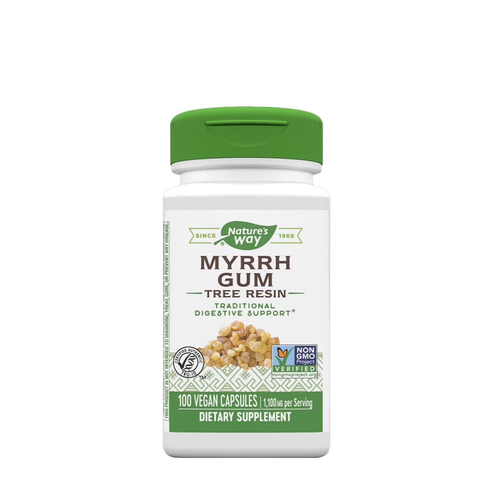 Nature's Way - Myrrh Gum - 100 kapslar – Nature's Way förpackning