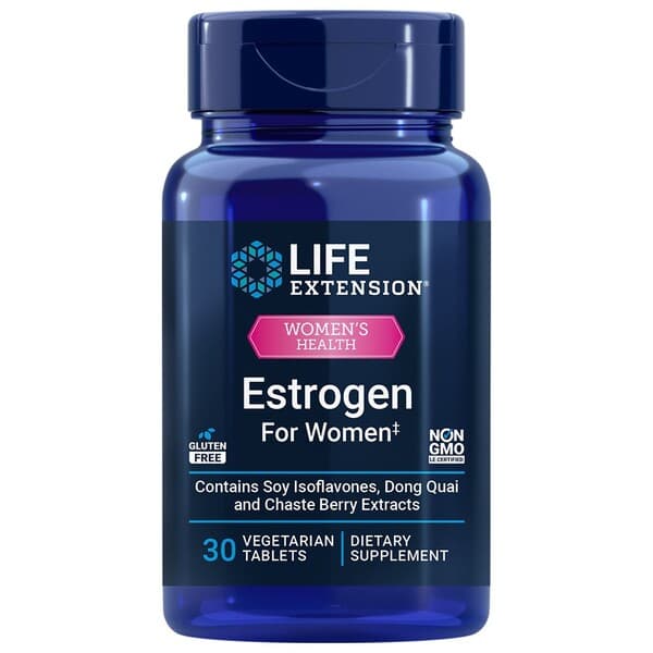 Life Extension Estrogen For Women 30 vegetariska tabletter