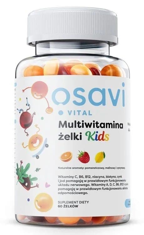 Osavi Multivitamin Kids - 60 Gummies – Osavi förpackning