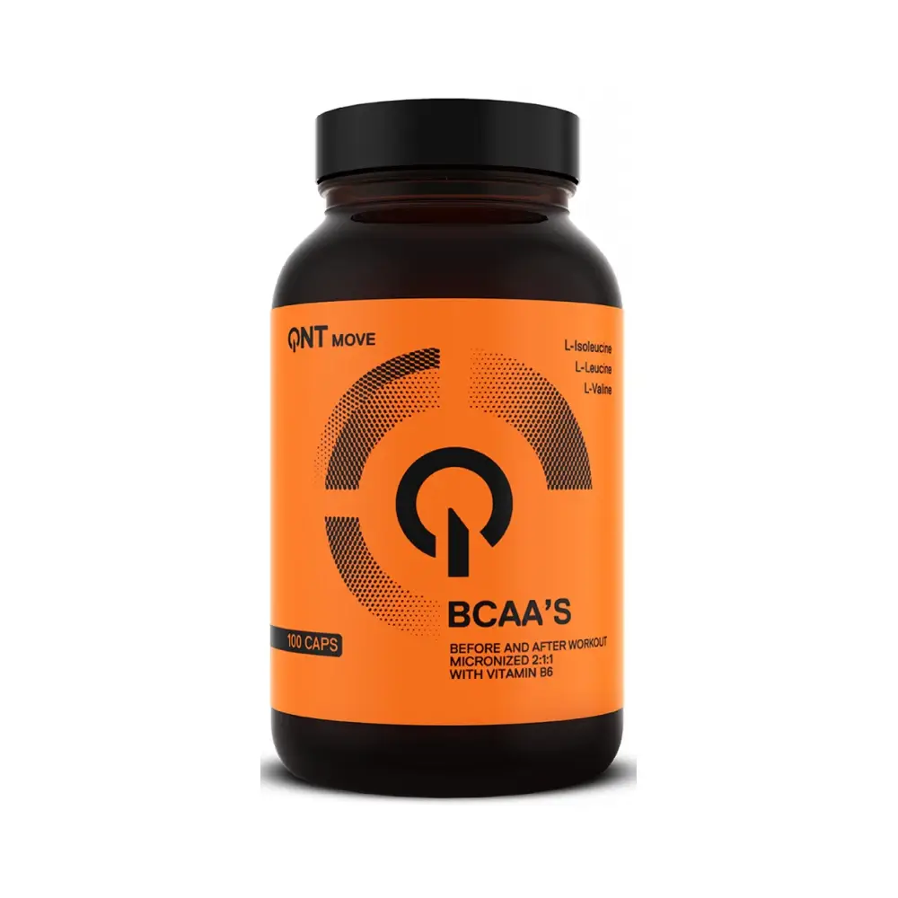 QNT Life BCAA Standard 100 kapslar – QNT förpackning