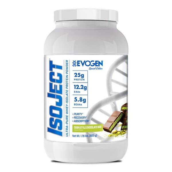 IsoJect, Dubai Style Chocolate Bar - 800g | Evogen