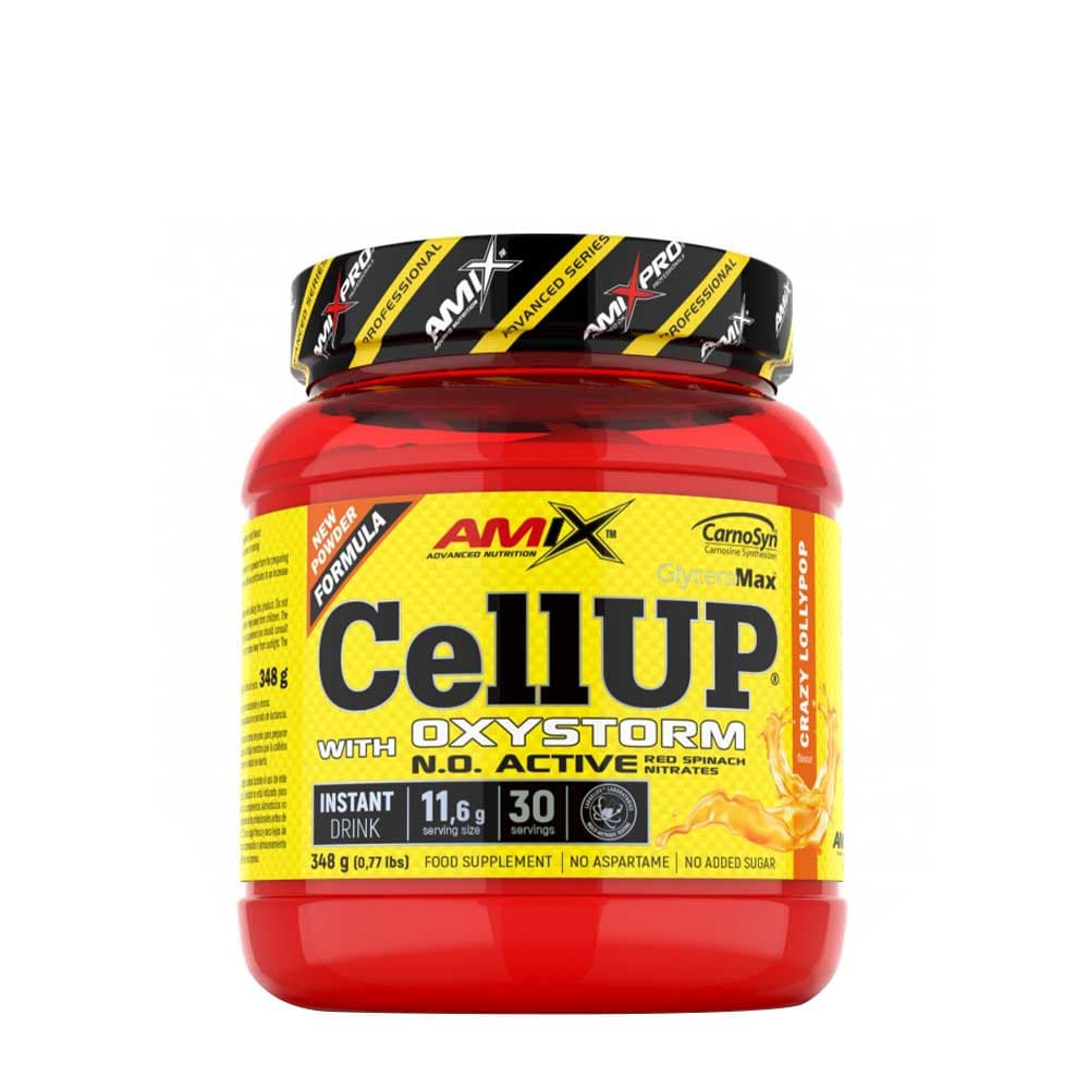 Amix - Cellup With Oxystorm N.O. Active 300 g pulver – Amix förpackning