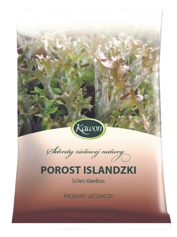Kawon - Porost islandzki 50g KAWON – Kawon verpakking