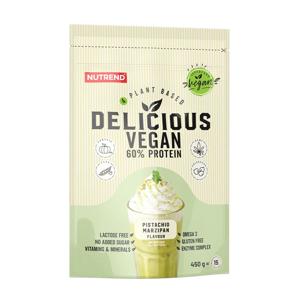 Nutrend Delicious Vegan 60% Protein Pistazie Marzipan - 450g