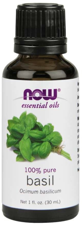 Now Foods - Basil Oil - 30ml – NOW Foods förpackning