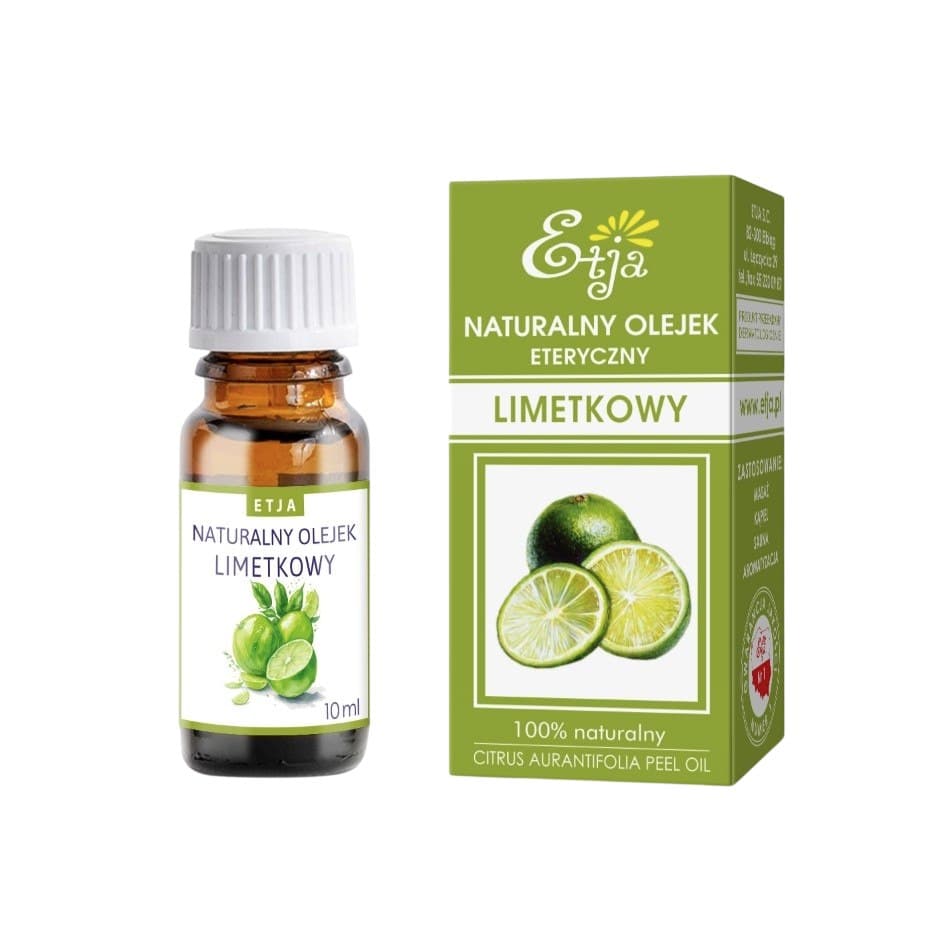 Etja - Natural Lime Essential Oil 10ml – Etja förpackning