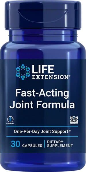 Life Extension Fast-Acting Joint Formula 30 kapslar – Life Extension förpackning