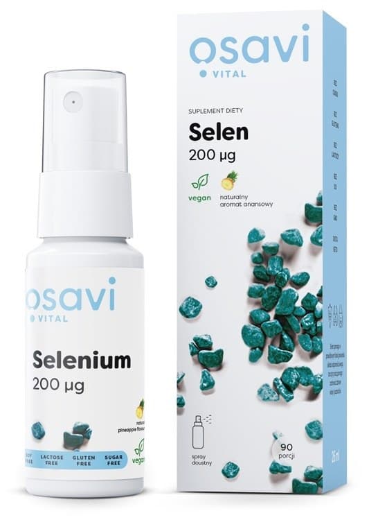 Osavi Selen 200mcg - Spray – Osavi förpackning