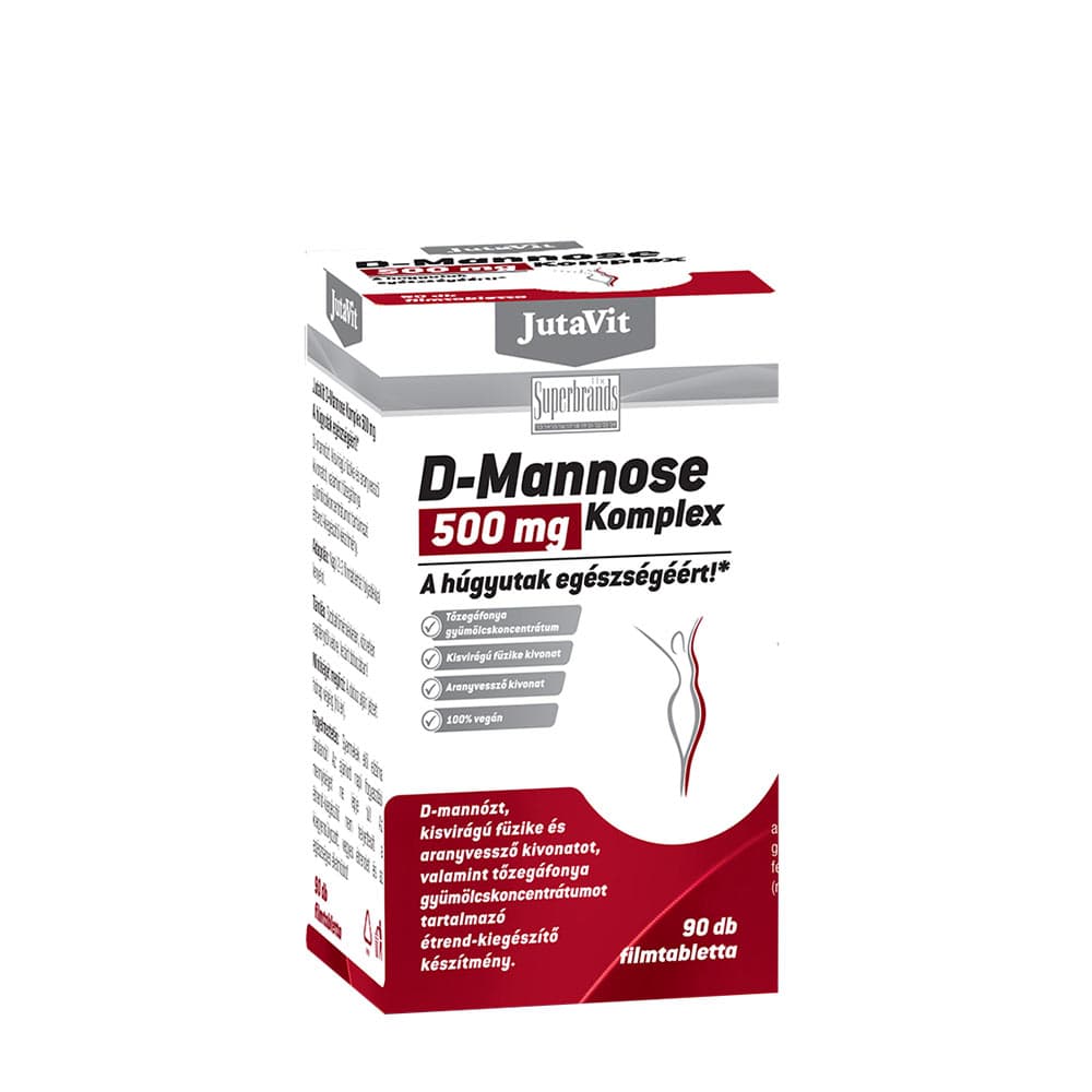 JutaVit - D-Mannose Complex - 90 stk Filmtabletter