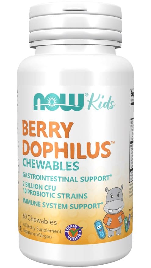 NOW Foods - Berry Dophilus 30 kapsułek – NOW Foods opakowanie