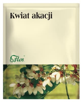 Flos - Acacia Flower - 50g – Flos förpackning