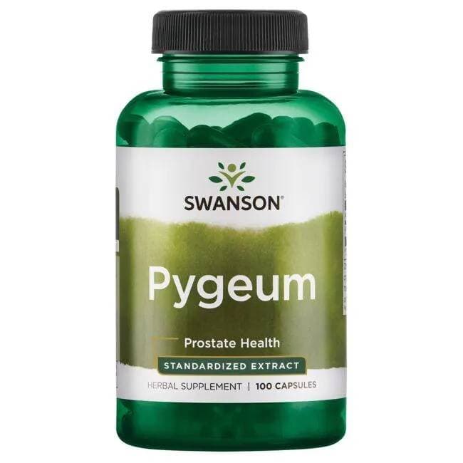 Swanson Pygeum Śliwa Afrykańska 500 mg 100 Kapseln – Swanson packaging