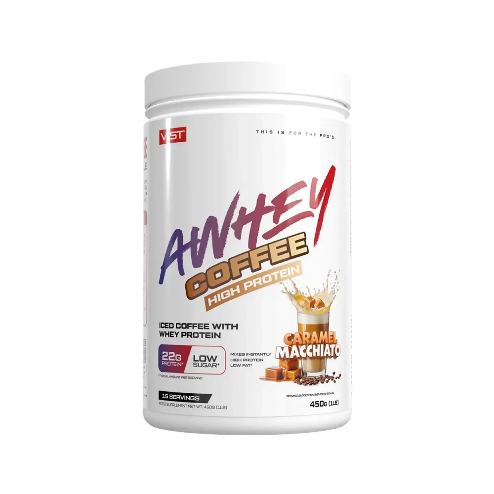 VAST AWhey Coffee – Proteinpulver med kaffesmak – VAST förpackning