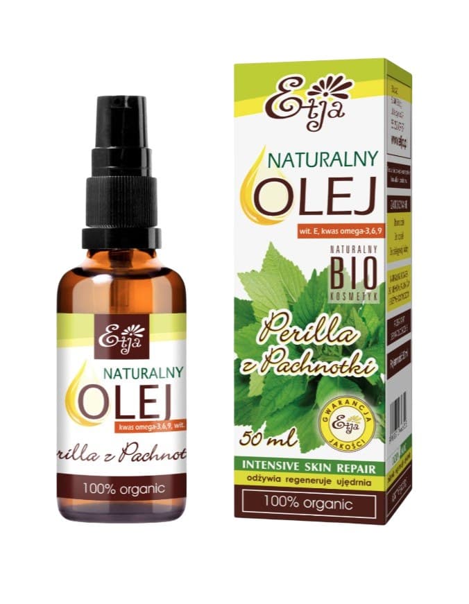 Etja - Naturally Oil Perilla - 50ml – Etja förpackning