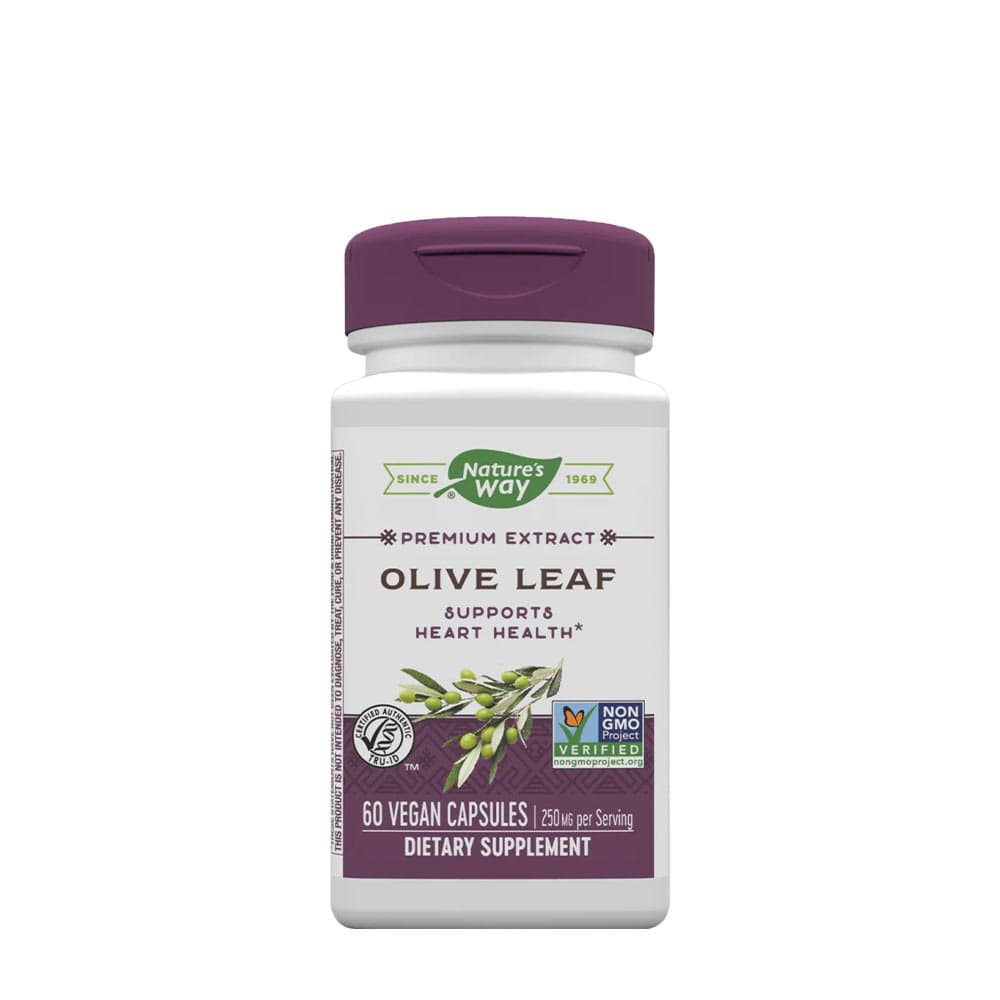 Nature's Way - Olive Leaf Premium Extract - 60 kapslar – Nature's Way förpackning