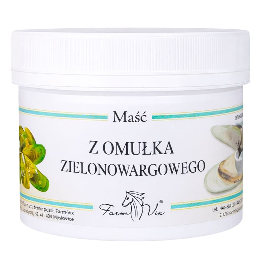 Farm Vix - Green-Lipped Mussel Salve 150ml – Farm Vix förpackning