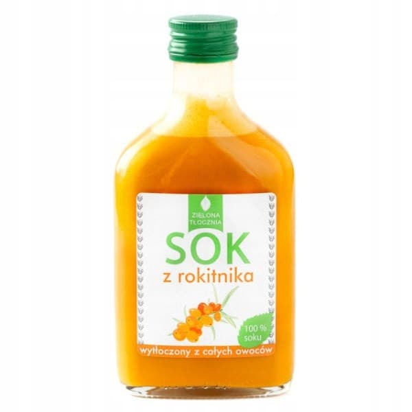 Zielona Tłocznia Sok z rokitnika 100% 200ml | Targroch