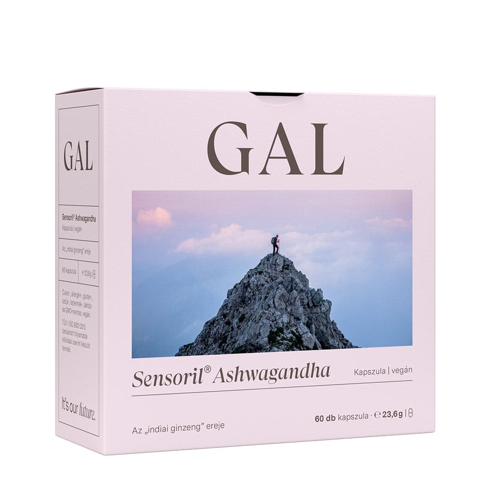 Gal - Sensoril Ashwagandha 60 kapslar – GAL förpackning