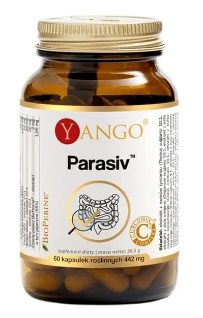 Yango - Parasite Cleanse - 60 kapslar – Yango förpackning
