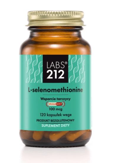 Labs 212 - L-Selenomethionine Selenium Select - 120 kapslar – LABS 212 förpackning
