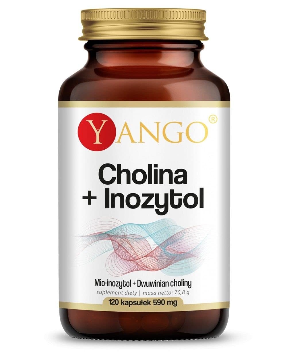 Yango Choline + Inositol 120 gélules – 30 jours d’utilisation – Yango emballage