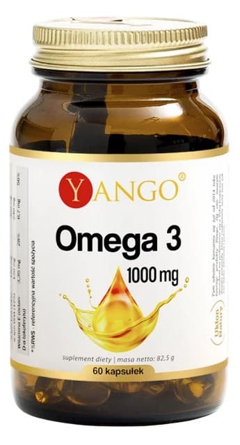 Yango Omega 3 1000mg 60 kapslar – Yango förpackning